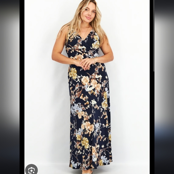 Ralph Lauren | Dresses | Ralph Lauren Floral Long Dress | Poshmark